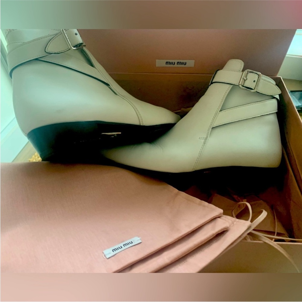 Miumiu booties